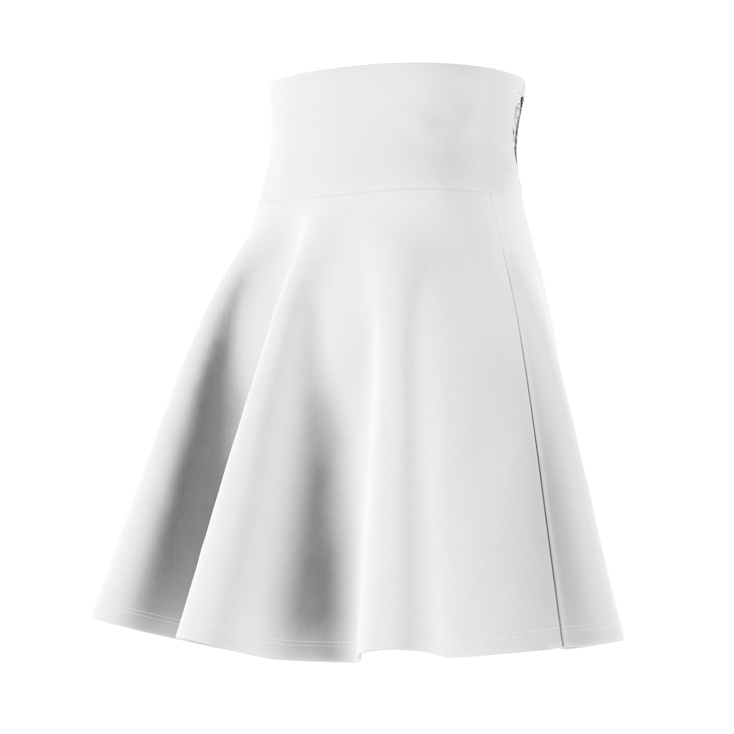 Women’s Graphic Skater Skirt – 95% Polyester / 5% Spandex – Versatile Fit – “Skirt 022”