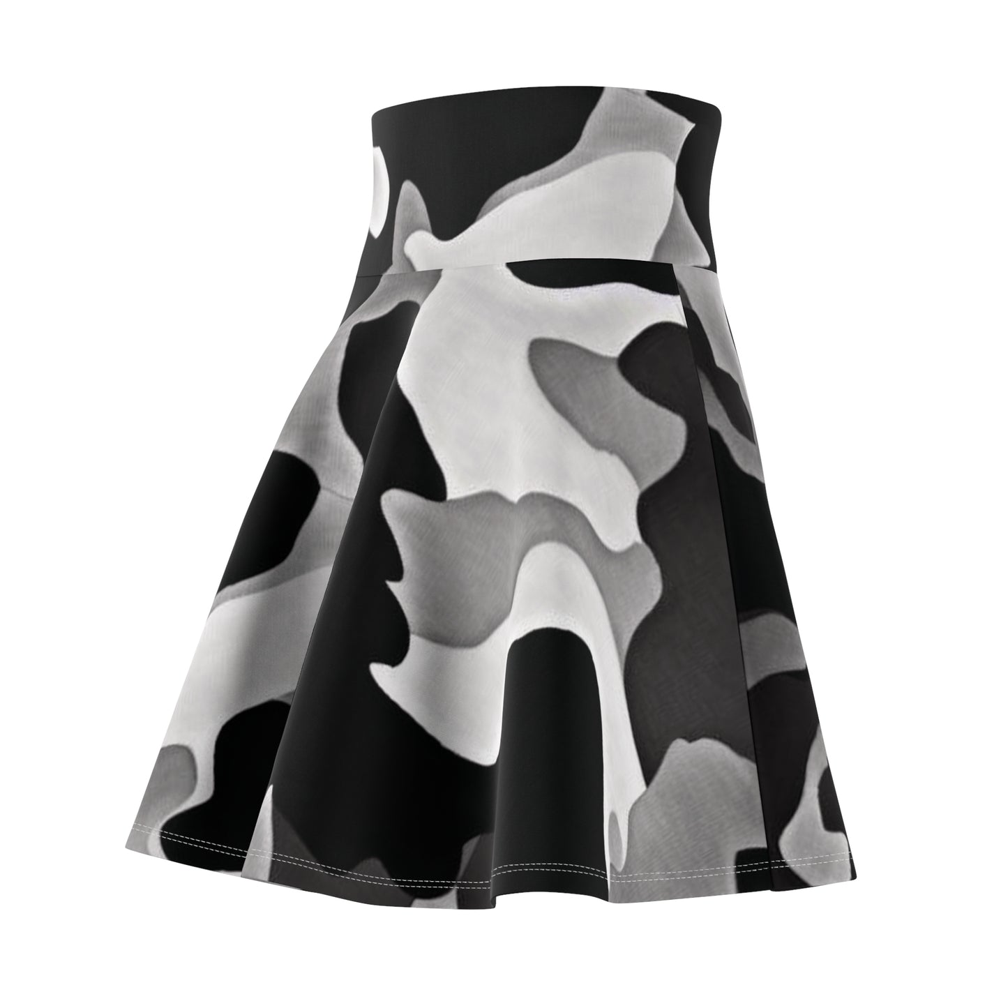 Women’s Graphic Skater Skirt – 95% Polyester / 5% Spandex – Versatile Fit – “Skirt 008”