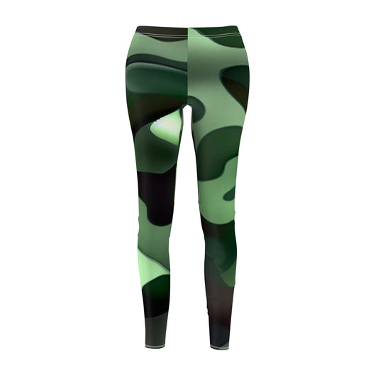 Women’s Cut & Sew Casual Leggings – 95% Polyester / 5% Spandex – “Leggings 001”