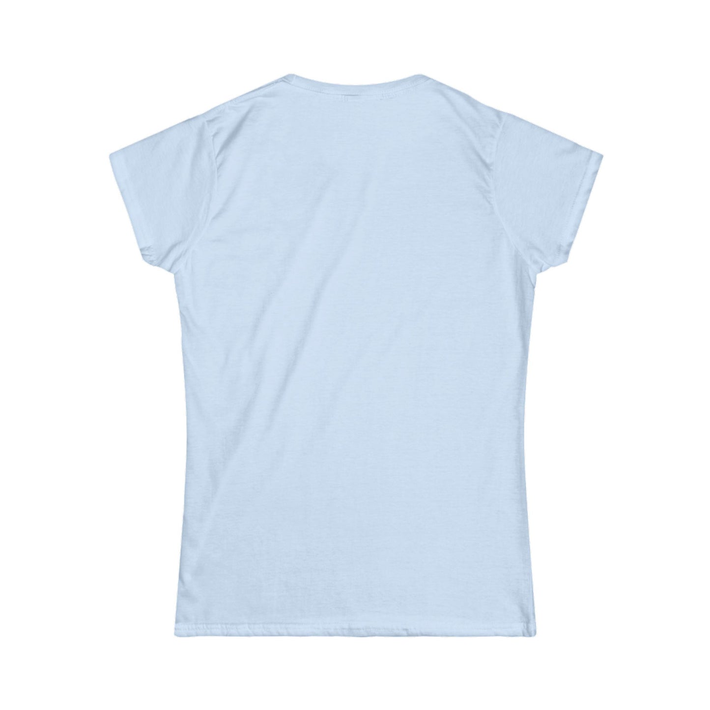 Women’s Graphic Softstyle Tee – 100% Ring Spun Cotton – Semi Fitted – “Tee 026”