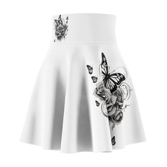 Women’s Graphic Skater Skirt – 95% Polyester / 5% Spandex – Versatile Fit – “Skirt 022”