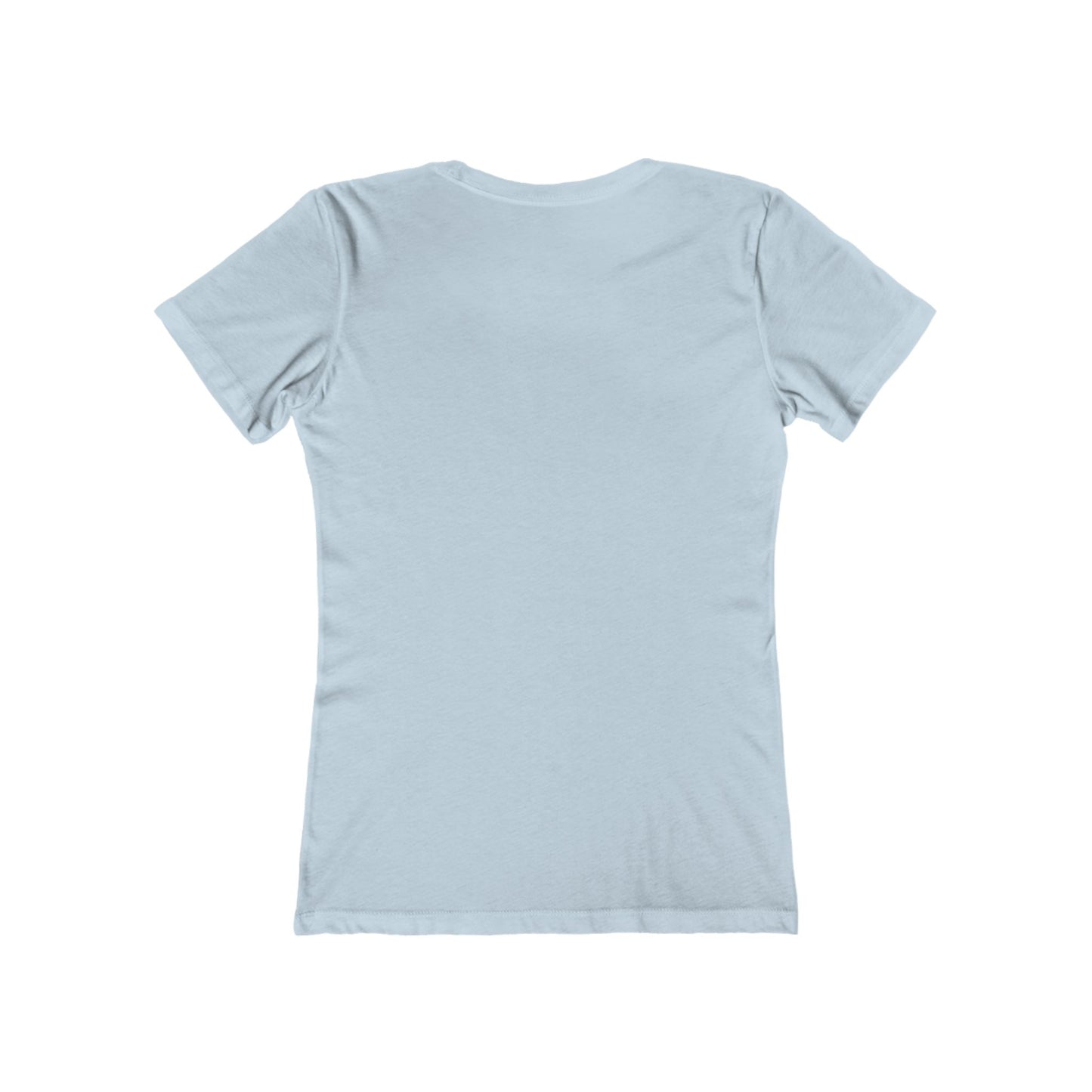 Women’s Comfy Graphic Boyfriend Tee – 100% Cotton – Slim Fit – “Tee 046”