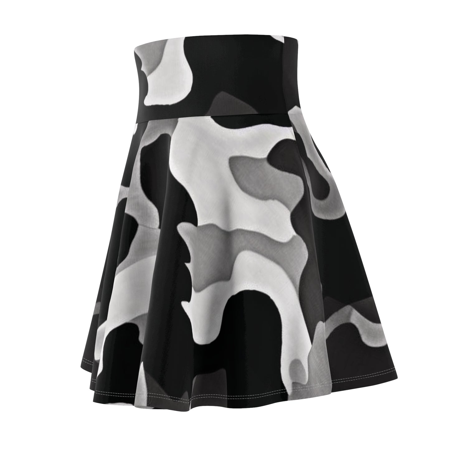 Women’s Graphic Skater Skirt – 95% Polyester / 5% Spandex – Versatile Fit – “Skirt 008”