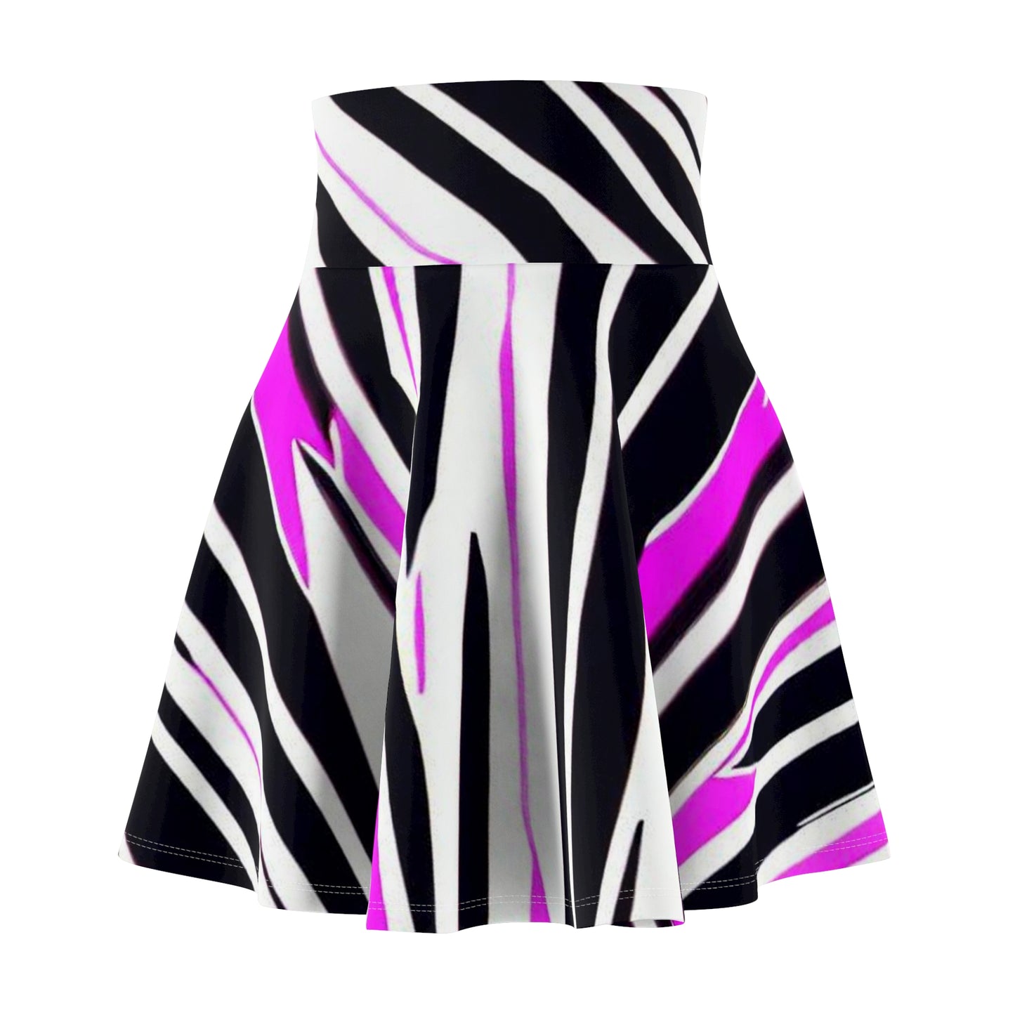 Women’s Graphic Skater Skirt – 95% Polyester / 5% Spandex – Versatile Fit – “Skirt 002”
