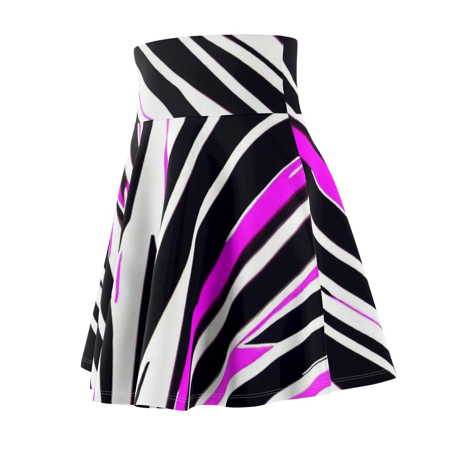 Women’s Graphic Skater Skirt – 95% Polyester / 5% Spandex – Versatile Fit – “Skirt 002”