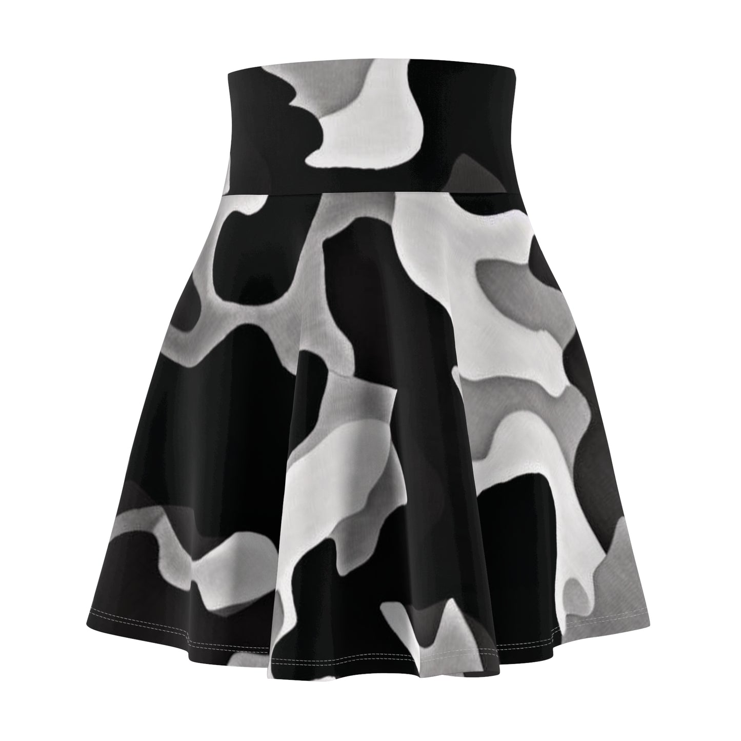 Women’s Graphic Skater Skirt – 95% Polyester / 5% Spandex – Versatile Fit – “Skirt 008”