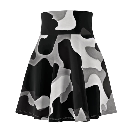 Women’s Graphic Skater Skirt – 95% Polyester / 5% Spandex – Versatile Fit – “Skirt 008”