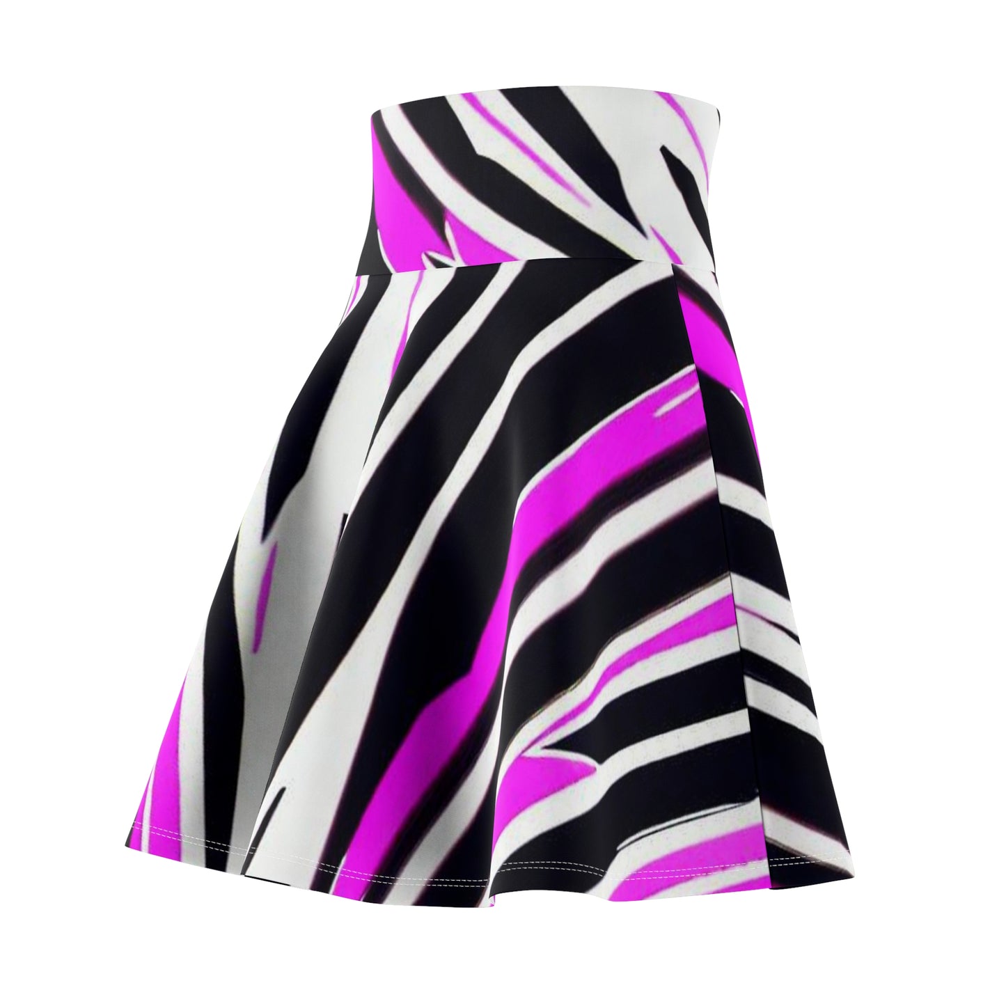 Women’s Graphic Skater Skirt – 95% Polyester / 5% Spandex – Versatile Fit – “Skirt 002”