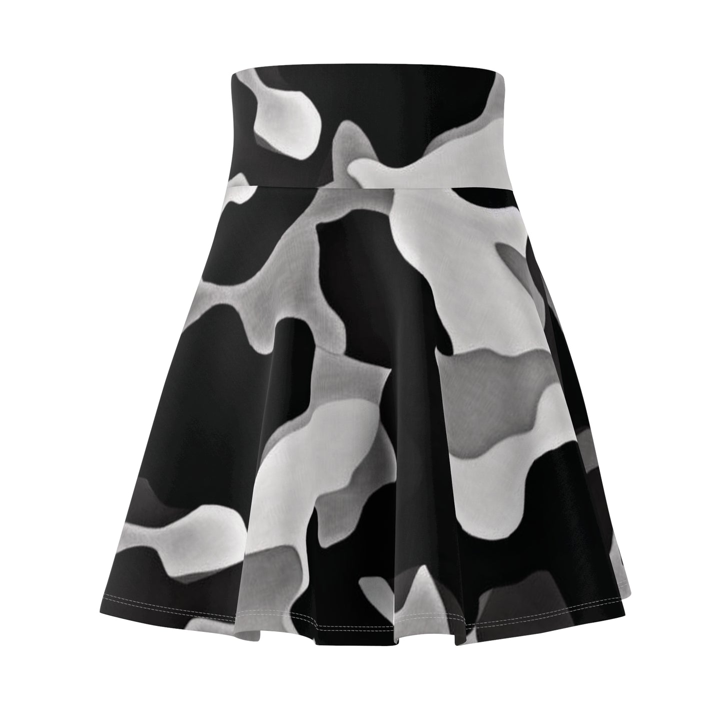 Women’s Graphic Skater Skirt – 95% Polyester / 5% Spandex – Versatile Fit – “Skirt 008”