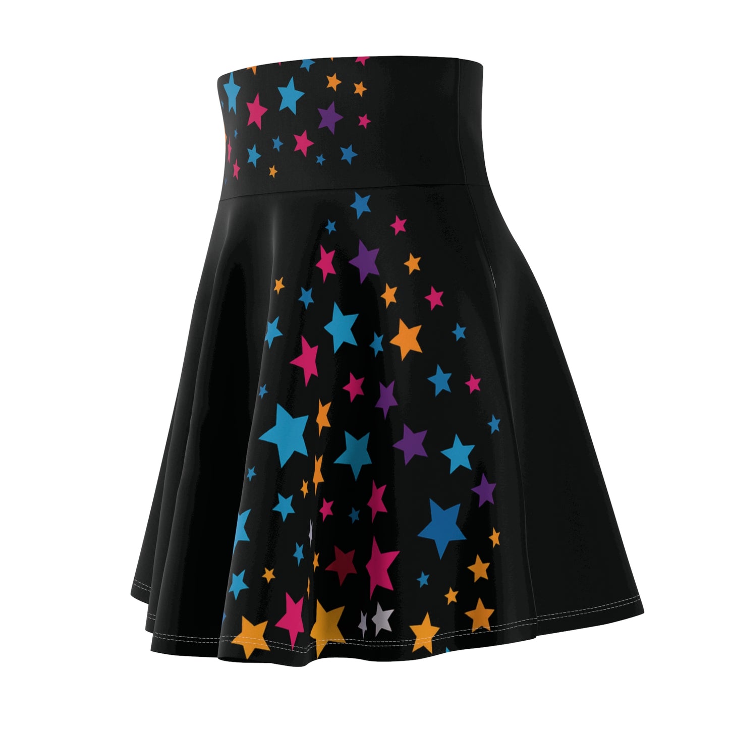 Women’s Graphic Skater Skirt – 95% Polyester / 5% Spandex – Versatile Fit – “Skirt 015”