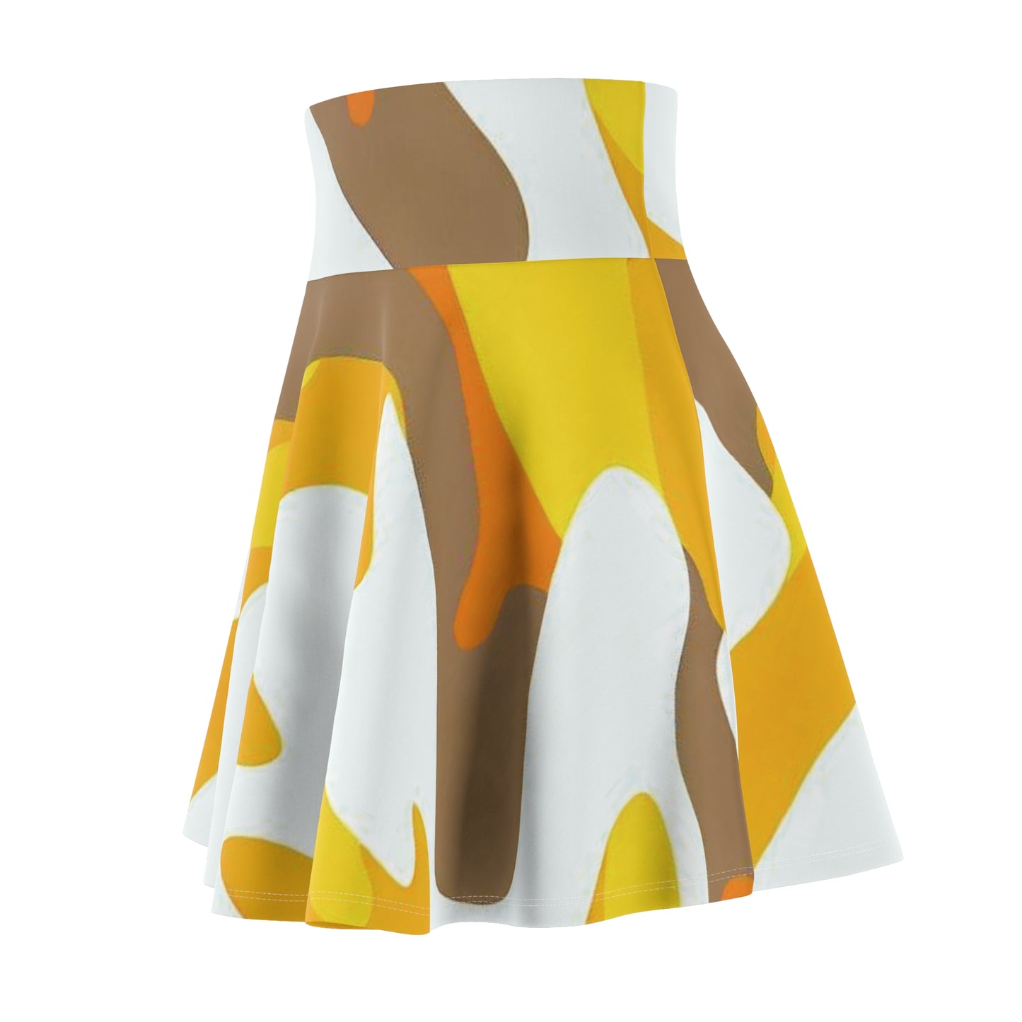 Women’s Graphic Skater Skirt – 95% Polyester / 5% Spandex – Versatile Fit – “Skirt 003”