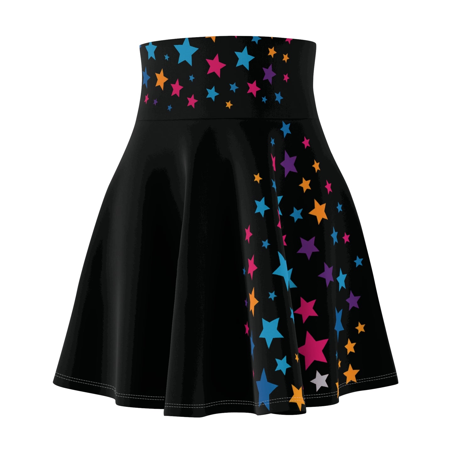Women’s Graphic Skater Skirt – 95% Polyester / 5% Spandex – Versatile Fit – “Skirt 015”
