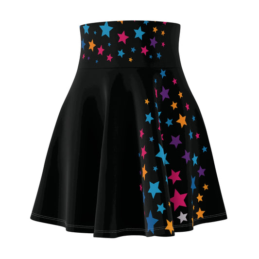 Women’s Graphic Skater Skirt – 95% Polyester / 5% Spandex – Versatile Fit – “Skirt 015”