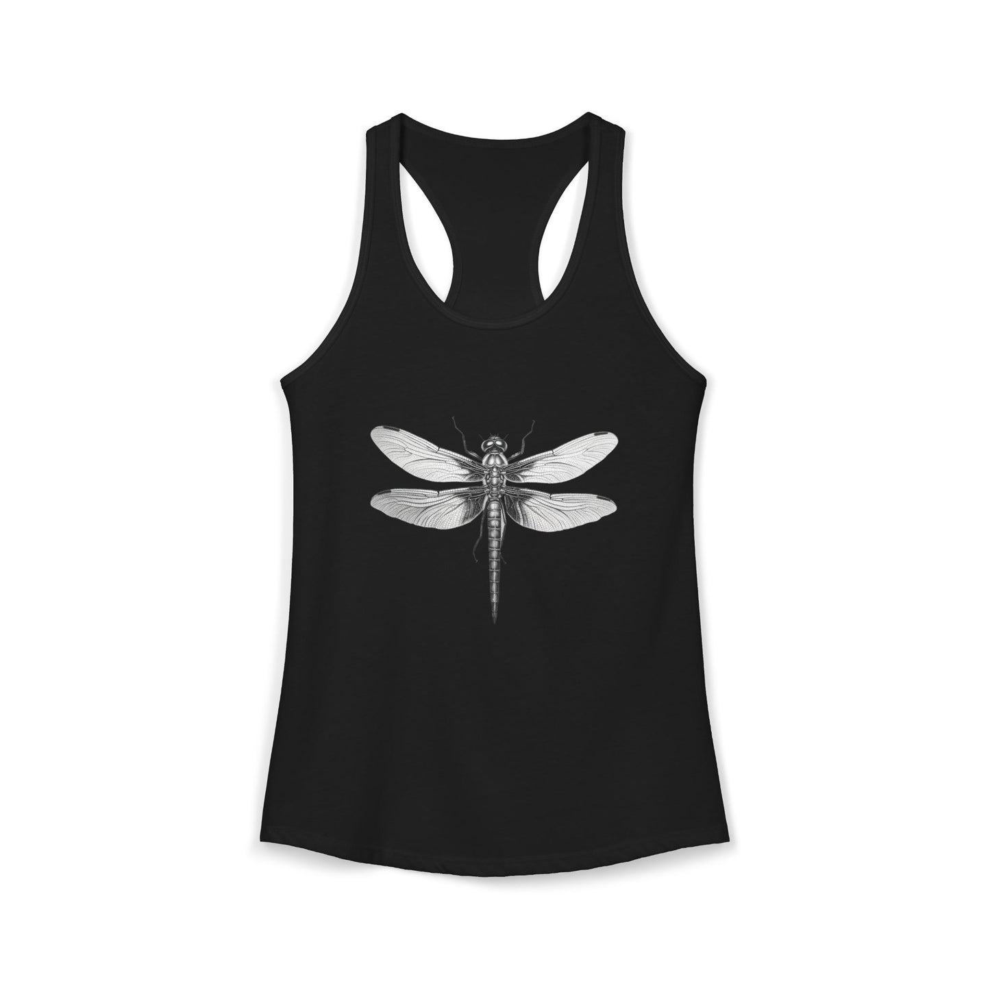 Women’s Graphic Ideal Racerback Tank – 60% Combed Cotton / 40% Polyester – Slim Fit – “Tank 005”