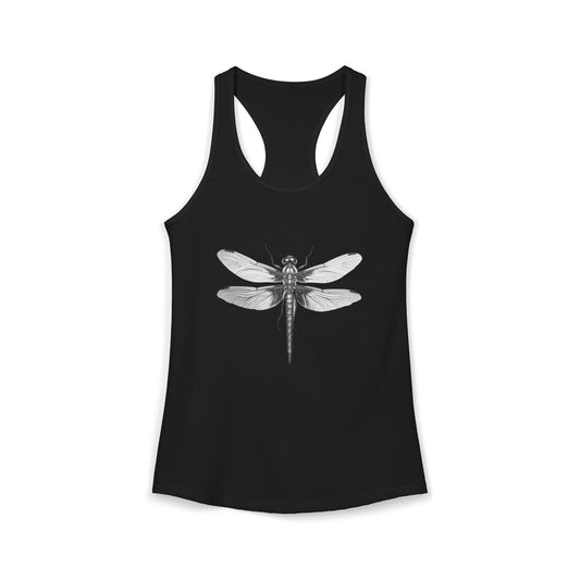 Women’s Graphic Ideal Racerback Tank – 60% Combed Cotton / 40% Polyester – Slim Fit – “Tank 005”