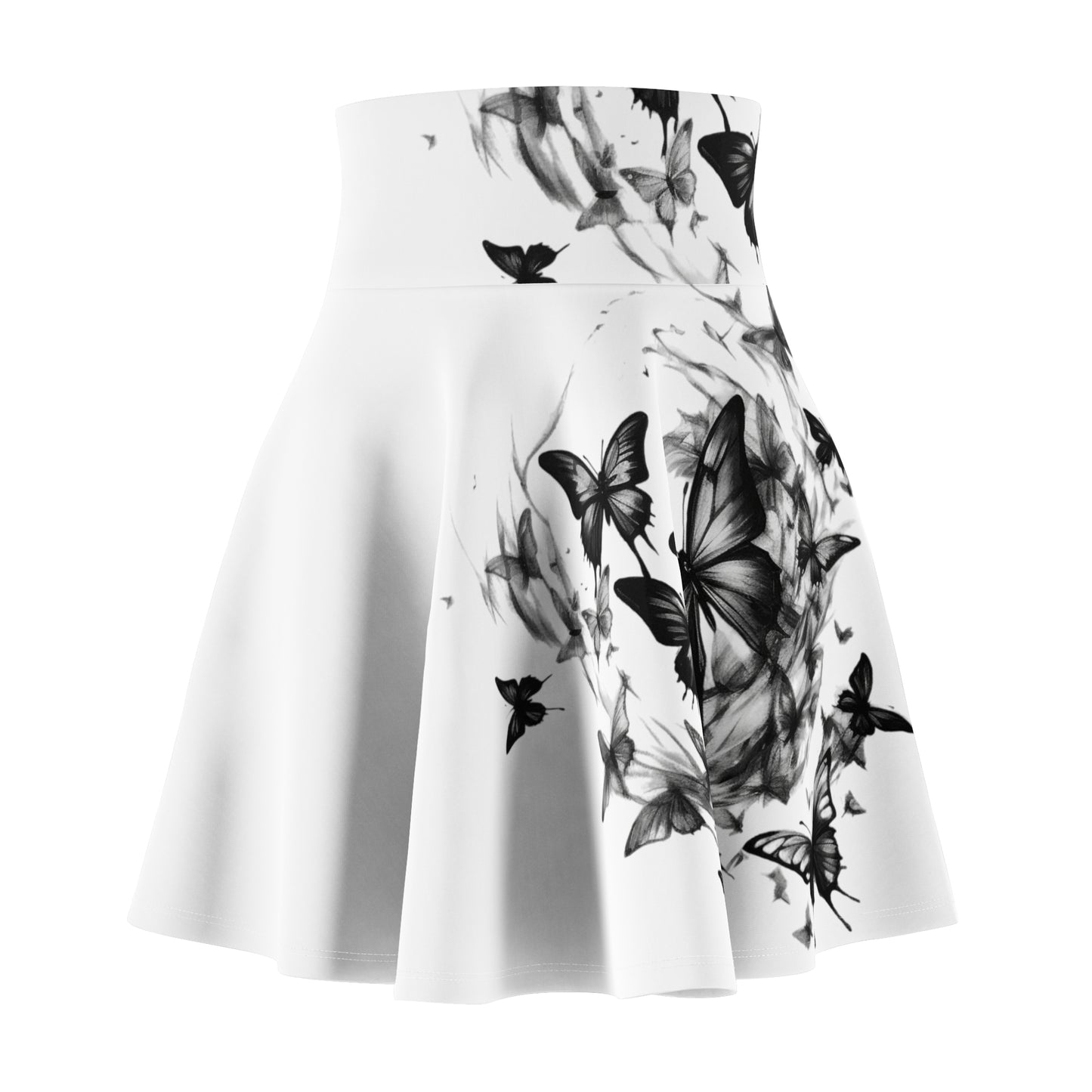 Women’s Graphic Skater Skirt – 95% Polyester / 5% Spandex – Versatile Fit – “Skirt 024”