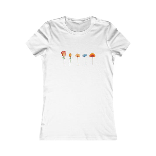 Women’s Favorite Graphic Tee – 100% Cotton – Slim Fit – “Tee 036”