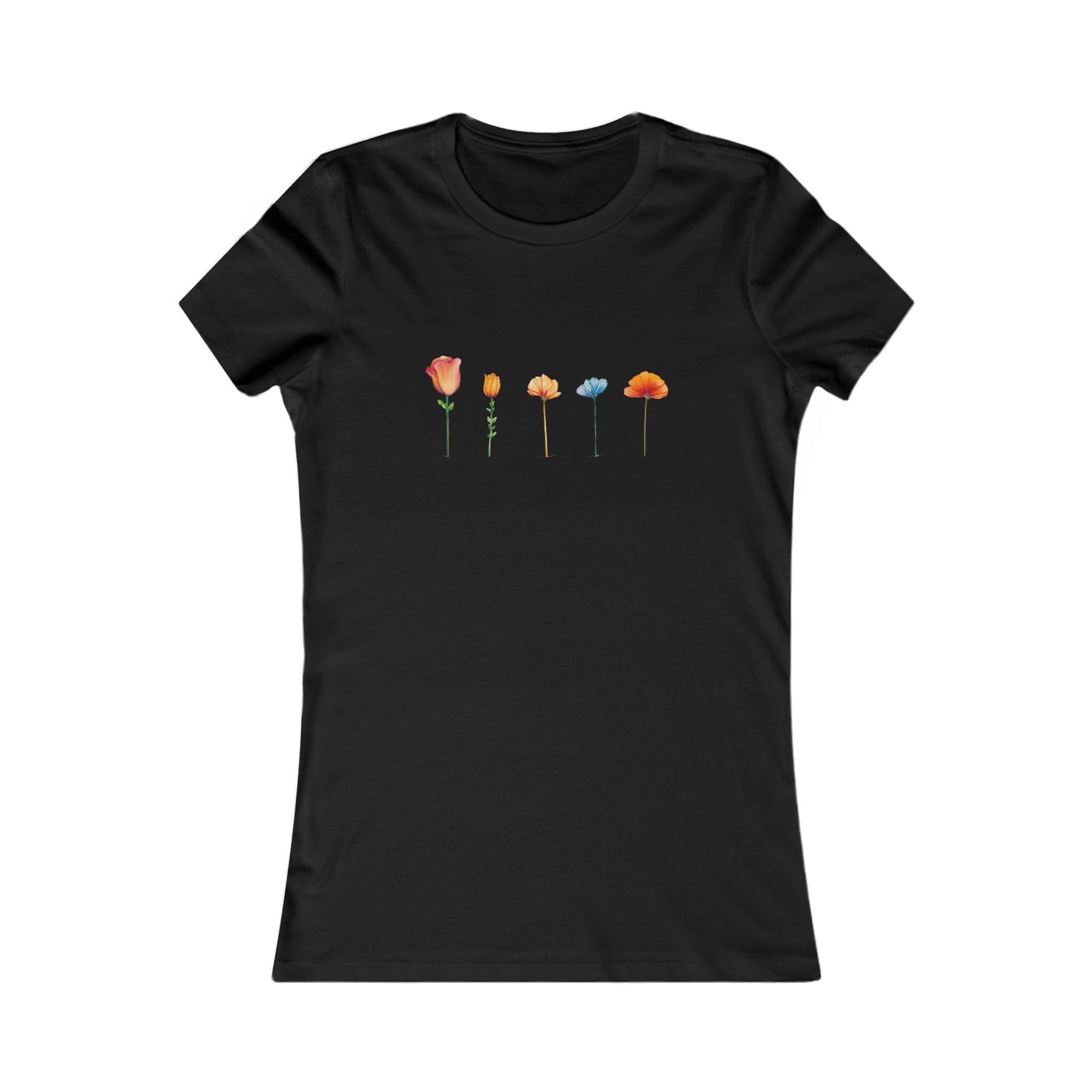 Women’s Favorite Graphic Tee – 100% Cotton – Slim Fit – “Tee 036”