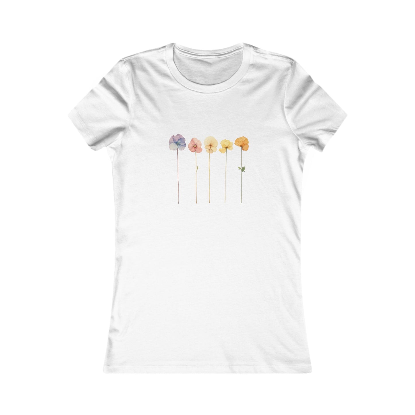 Women’s Favorite Graphic Tee – 100% Cotton – Slim Fit – “Tee 040”