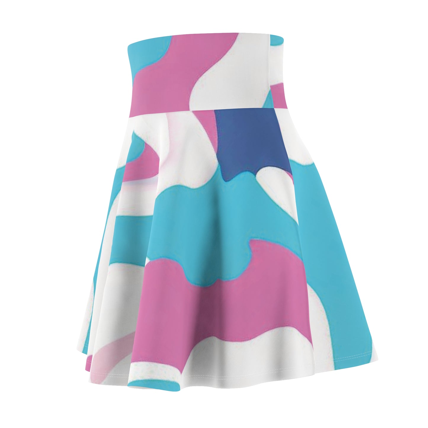 Women’s Graphic Skater Skirt – 95% Polyester / 5% Spandex – Versatile Fit – “Skirt 001”