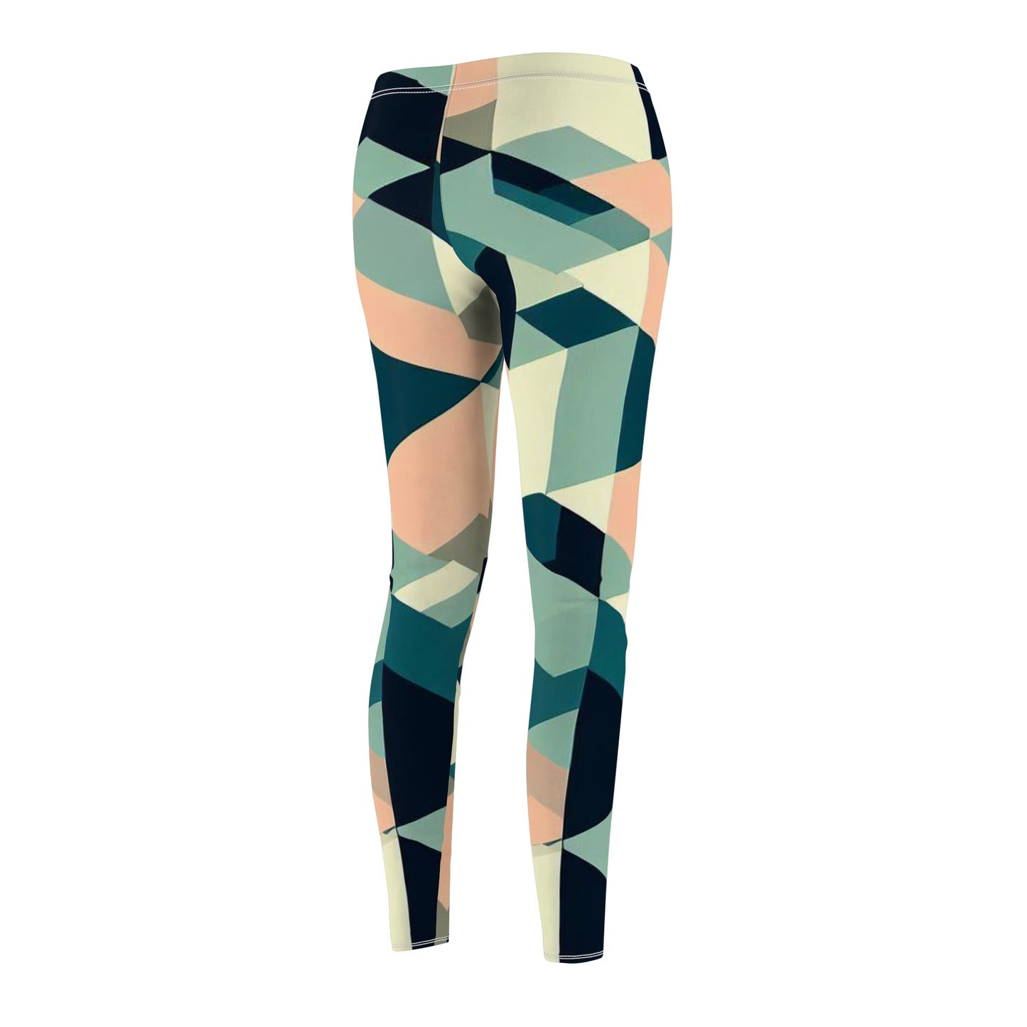Women’s Cut & Sew Casual Leggings – 95% Polyester / 5% Spandex – “Leggings 009”