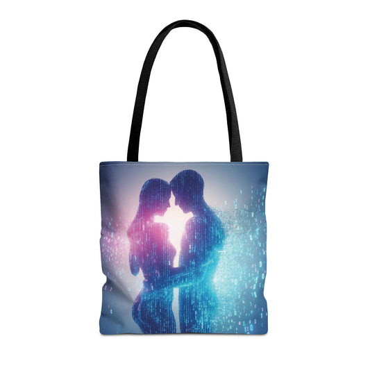 Binary Lovers Tote Bag – 100% Polyester – 2 Sizes