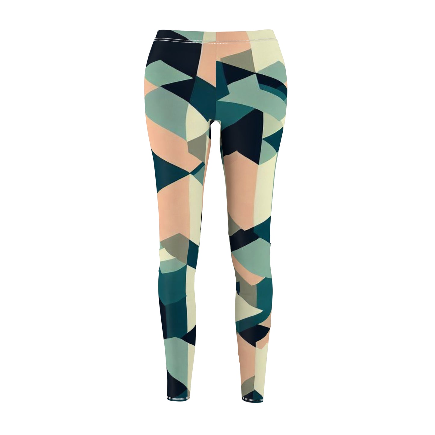 Women’s Cut & Sew Casual Leggings – 95% Polyester / 5% Spandex – “Leggings 009”