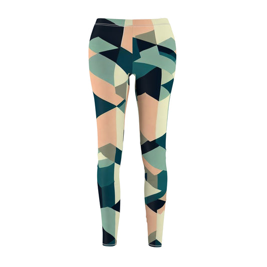 Women’s Cut & Sew Casual Leggings – 95% Polyester / 5% Spandex – “Leggings 009”