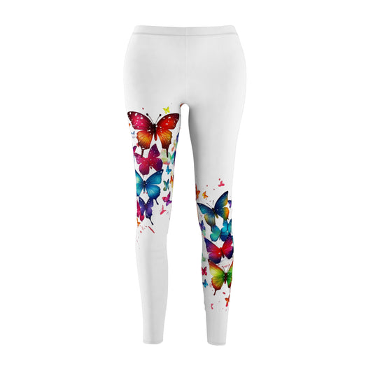 Women’s Cut & Sew Casual Leggings – 95% Polyester / 5% Spandex – Tight Fit – “Leggings 014”