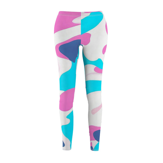 Women’s Cut & Sew Casual Leggings – 95% Polyester / 5% Spandex – “Leggings 004”