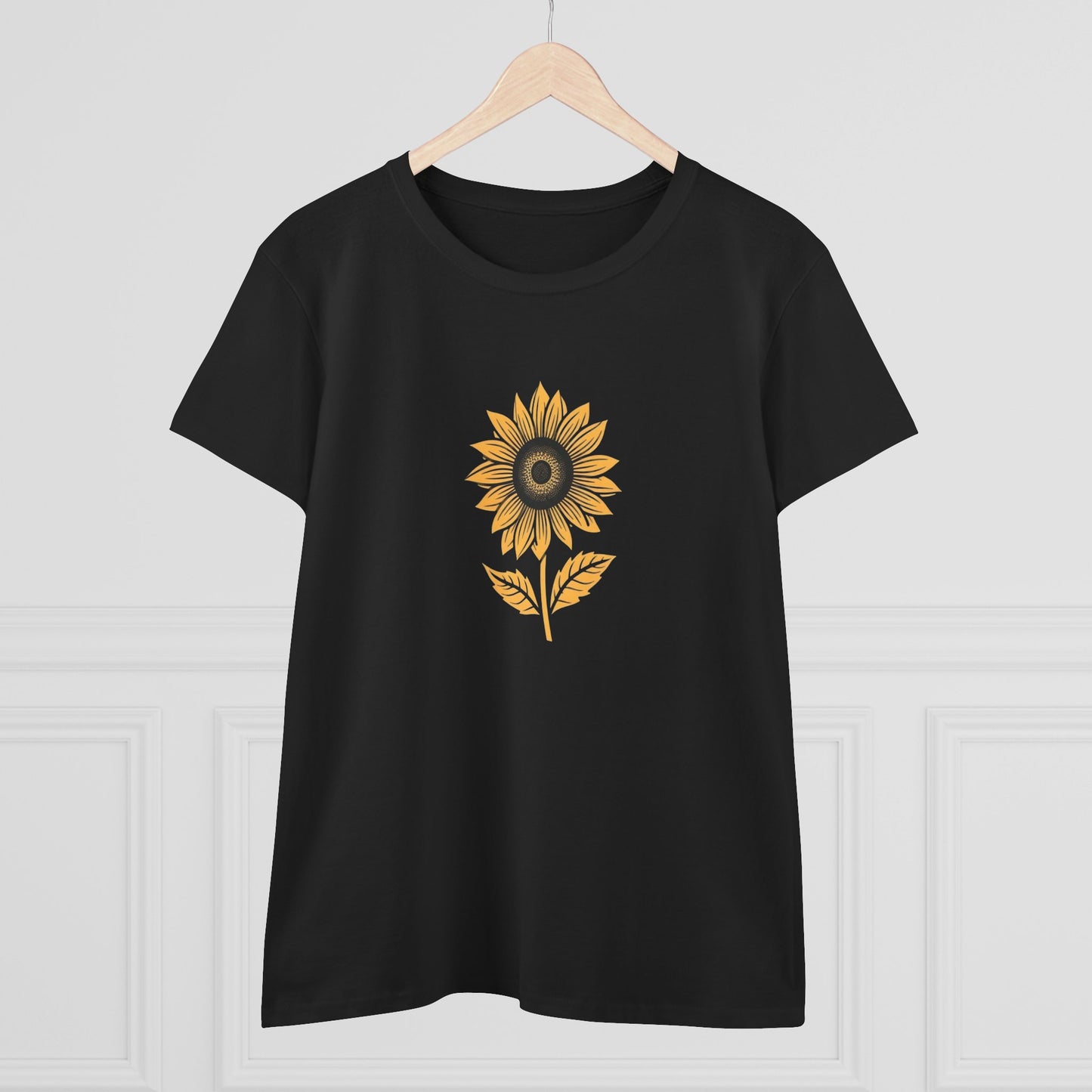 Women’s Graphic Midweight Tee – 100% Cotton – Semi Fitted – “Tee 012”