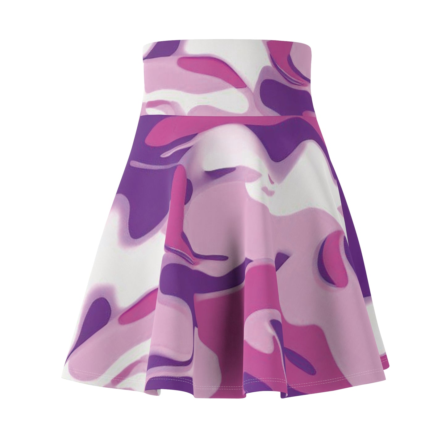 Women’s Graphic Skater Skirt – 95% Polyester / 5% Spandex – Versatile Fit – “Skirt 011”