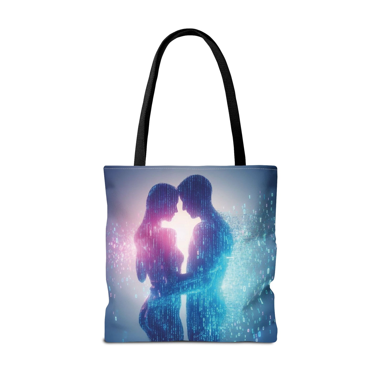 Binary Lovers Tote Bag – 100% Polyester – 2 Sizes