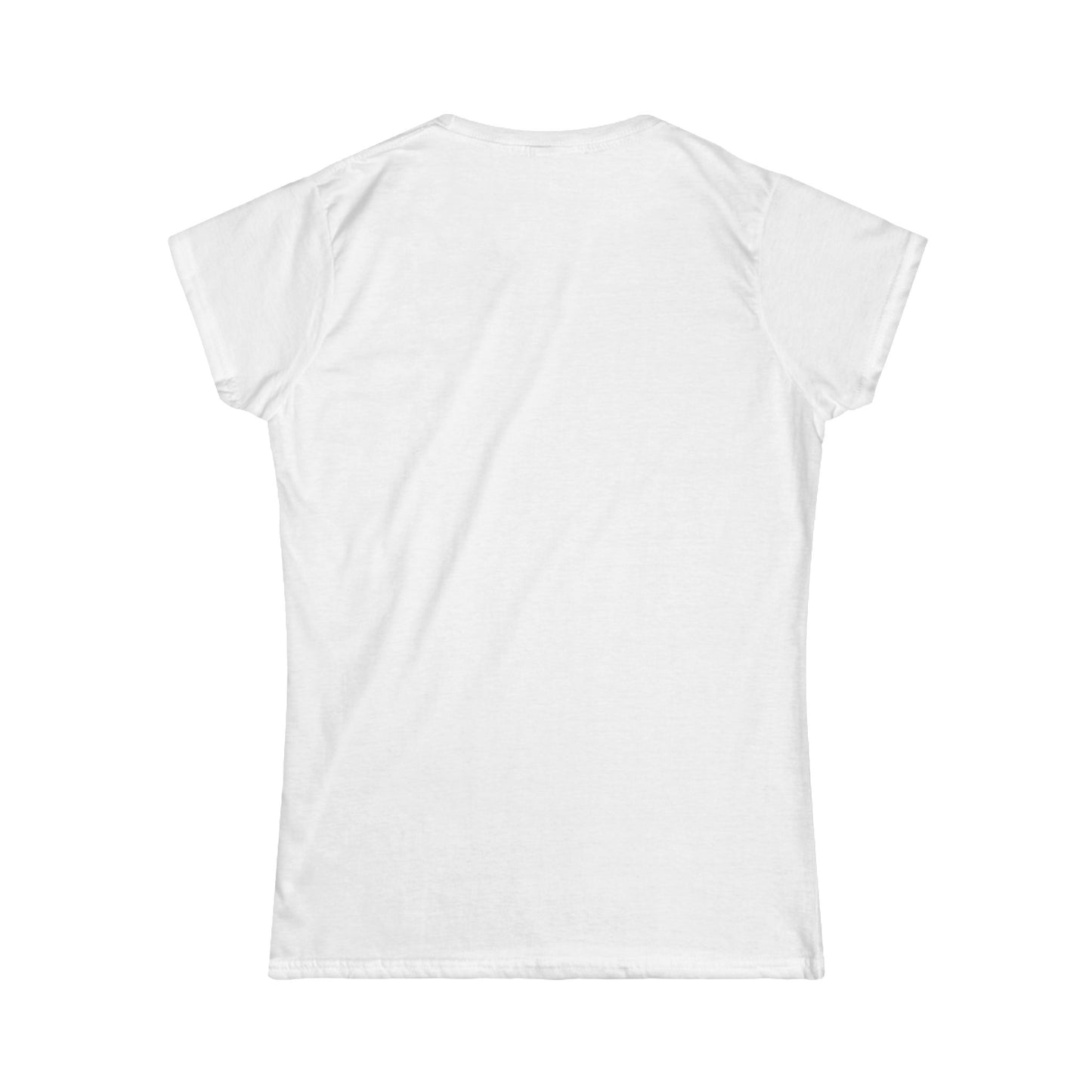 Women’s Graphic Softstyle Tee – 100% Ring Spun Cotton – Semi Fitted – “Tee 030”