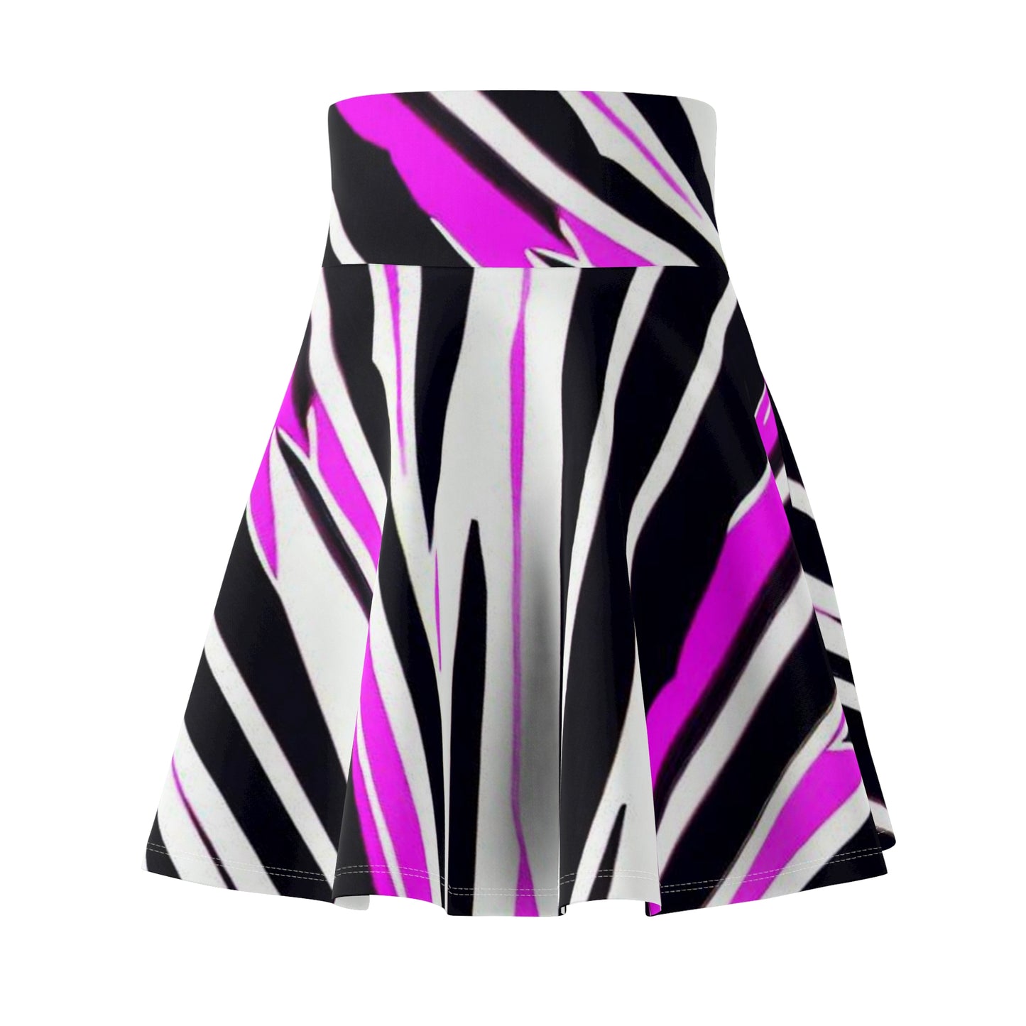 Women’s Graphic Skater Skirt – 95% Polyester / 5% Spandex – Versatile Fit – “Skirt 002”