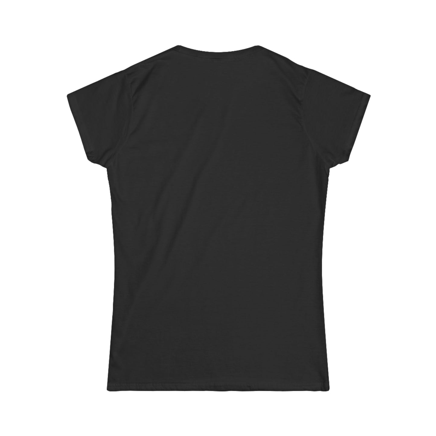 Women’s Graphic Softstyle Tee – 100% Ring Spun Cotton – Semi Fitted – “Tee 025”