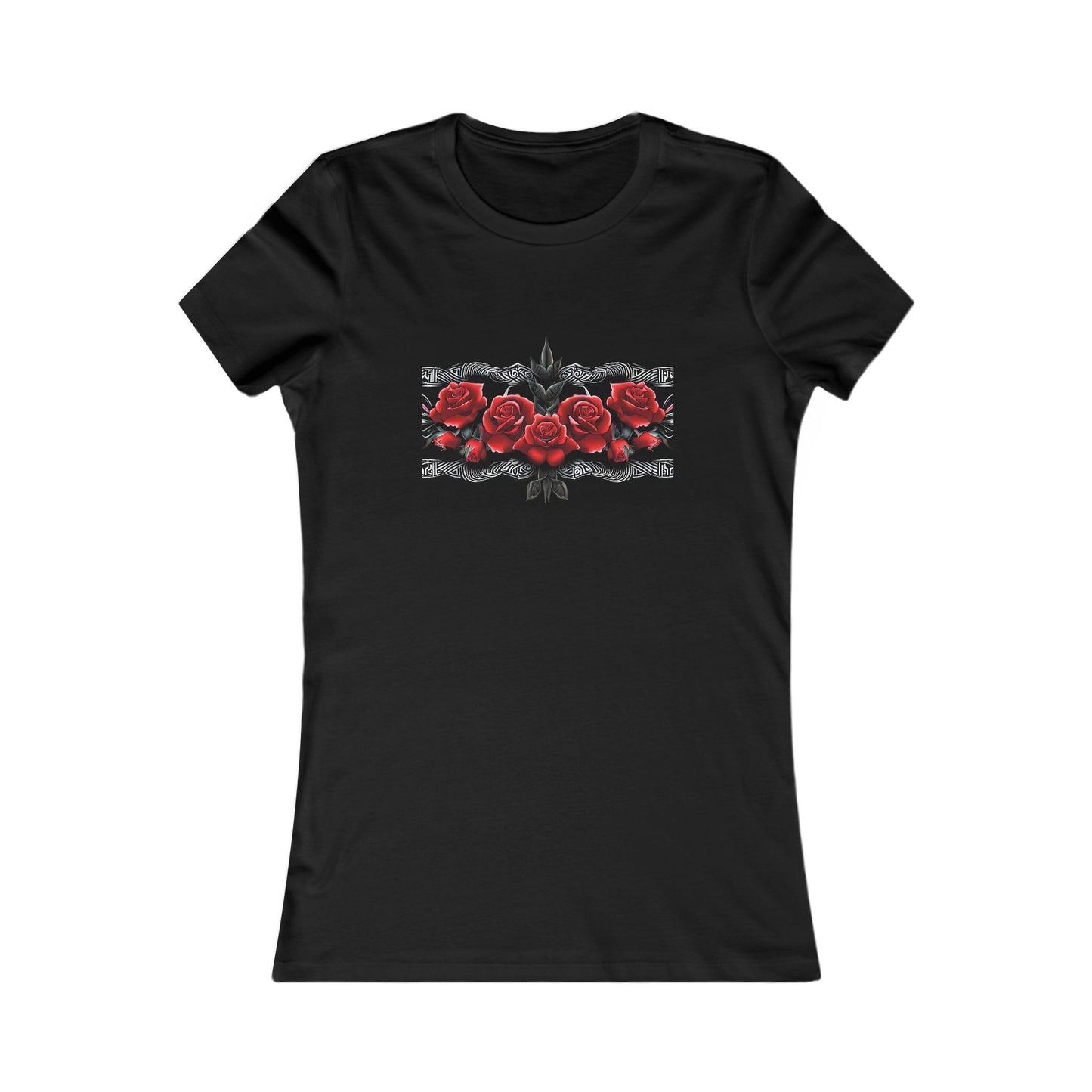Women’s Graphic Softstyle Tee – 100% Ring Spun Cotton – Semi Fitted – “Tee 016”
