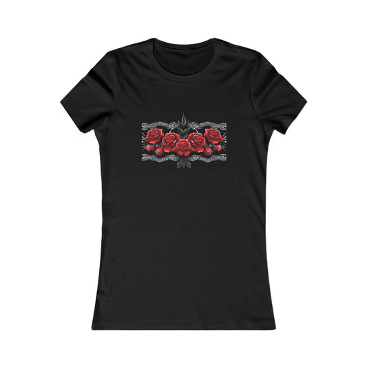 Women’s Graphic Softstyle Tee – 100% Ring Spun Cotton – Semi Fitted – “Tee 016”