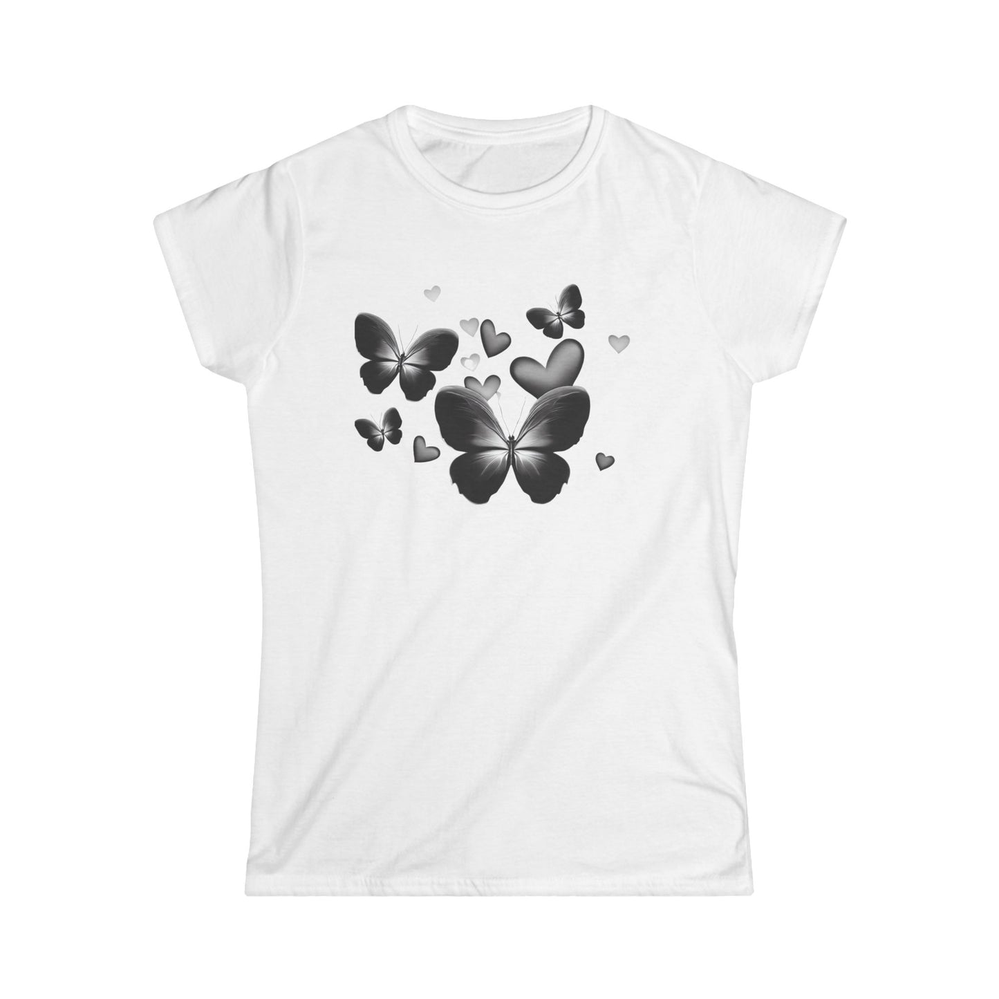Women’s Graphic Softstyle Tee – 100% Ring Spun Cotton – Semi Fitted – “Tee 026”