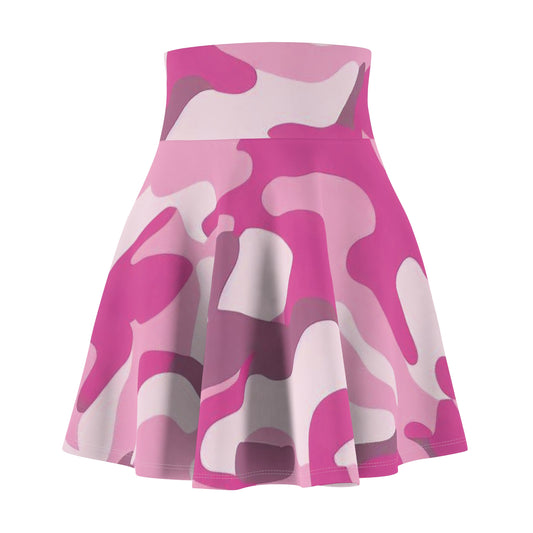 Women’s Graphic Skater Skirt – 95% Polyester / 5% Spandex – Versatile Fit – “Skirt 012”