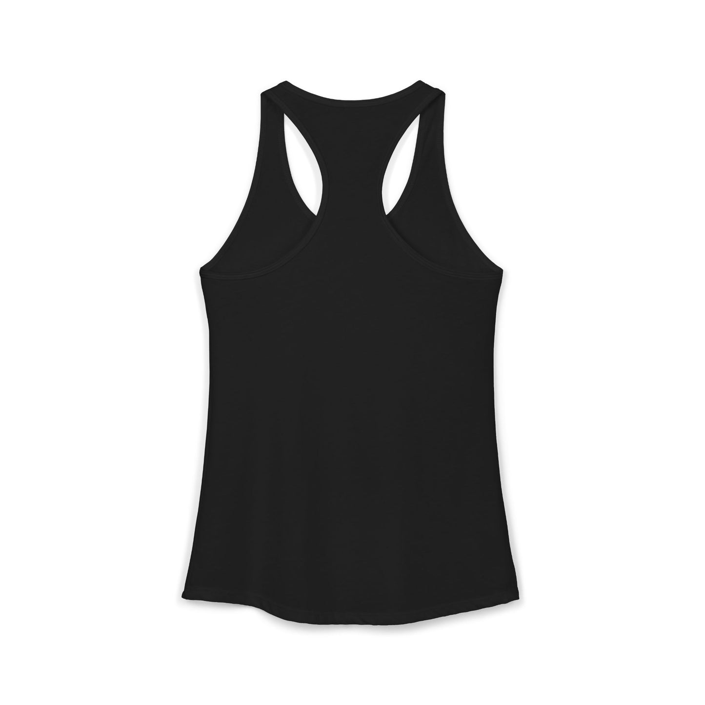 Women’s Graphic Ideal Racerback Tank – 60% Combed Cotton / 40% Polyester – Slim Fit – “Tank 006”