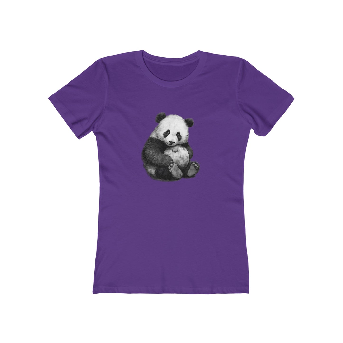 Women’s Comfy Graphic Boyfriend Tee – 100% Cotton – Slim Fit – “Tee 046”