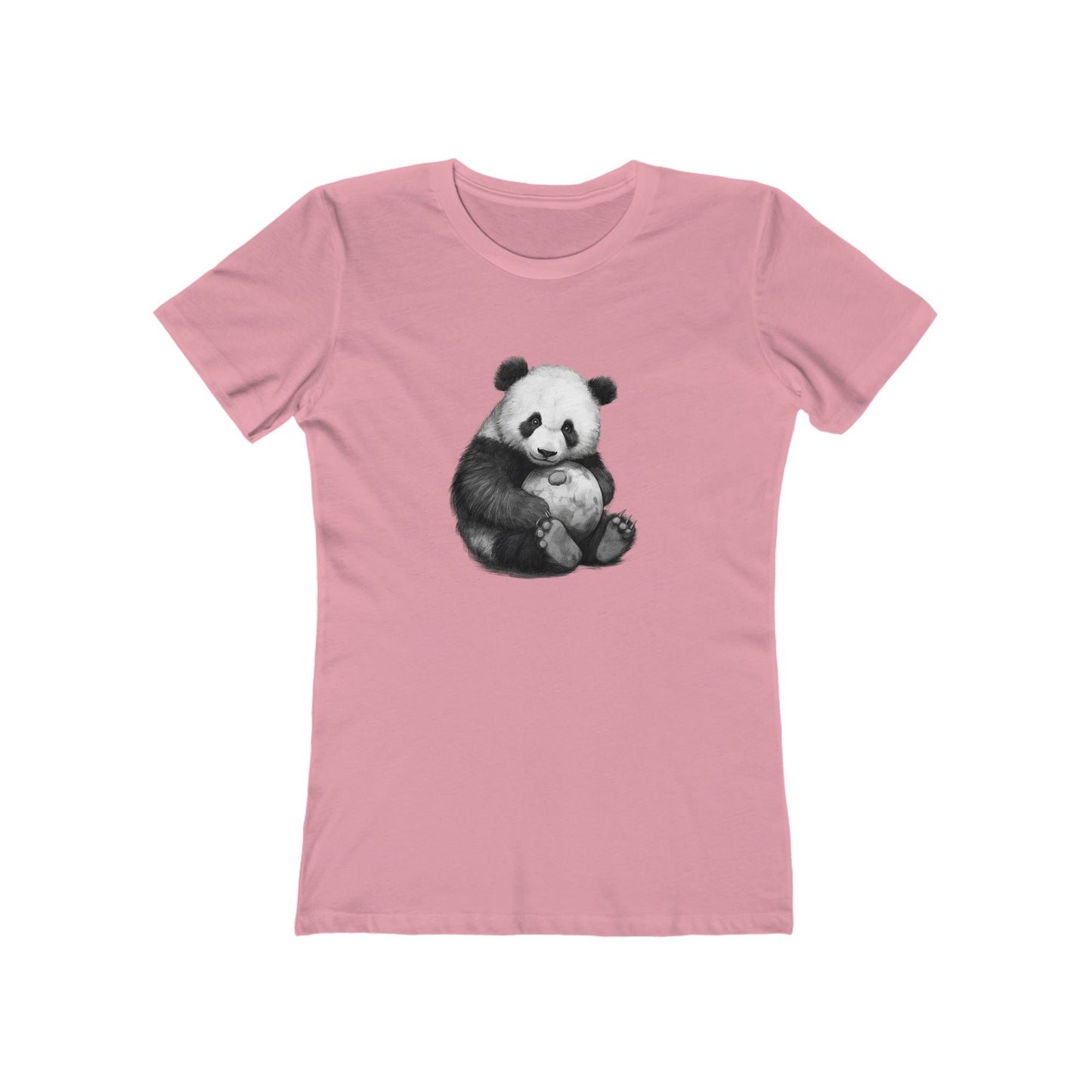Women’s Comfy Graphic Boyfriend Tee – 100% Cotton – Slim Fit – “Tee 046”