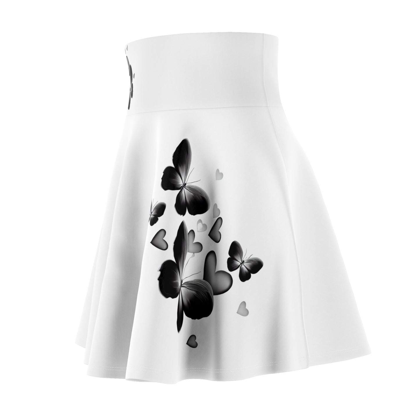 Women’s Graphic Skater Skirt – 95% Polyester / 5% Spandex – Versatile Fit – “Skirt 019”