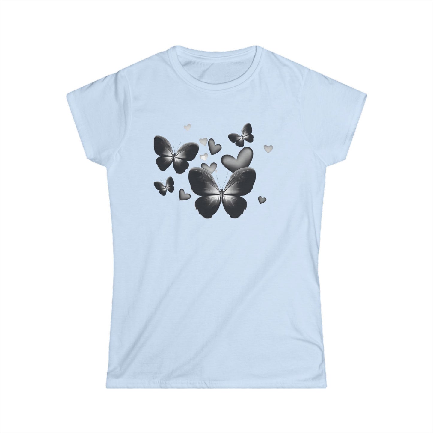 Women’s Graphic Softstyle Tee – 100% Ring Spun Cotton – Semi Fitted – “Tee 026”