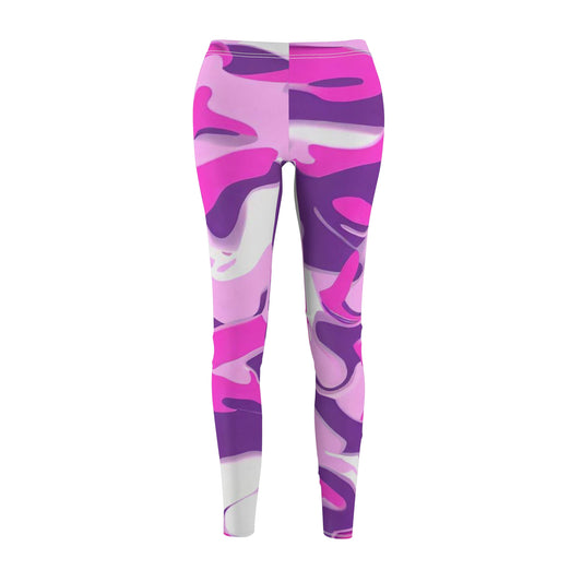 Women’s Cut & Sew Casual Leggings – 95% Polyester / 5% Spandex – “Leggings 012”