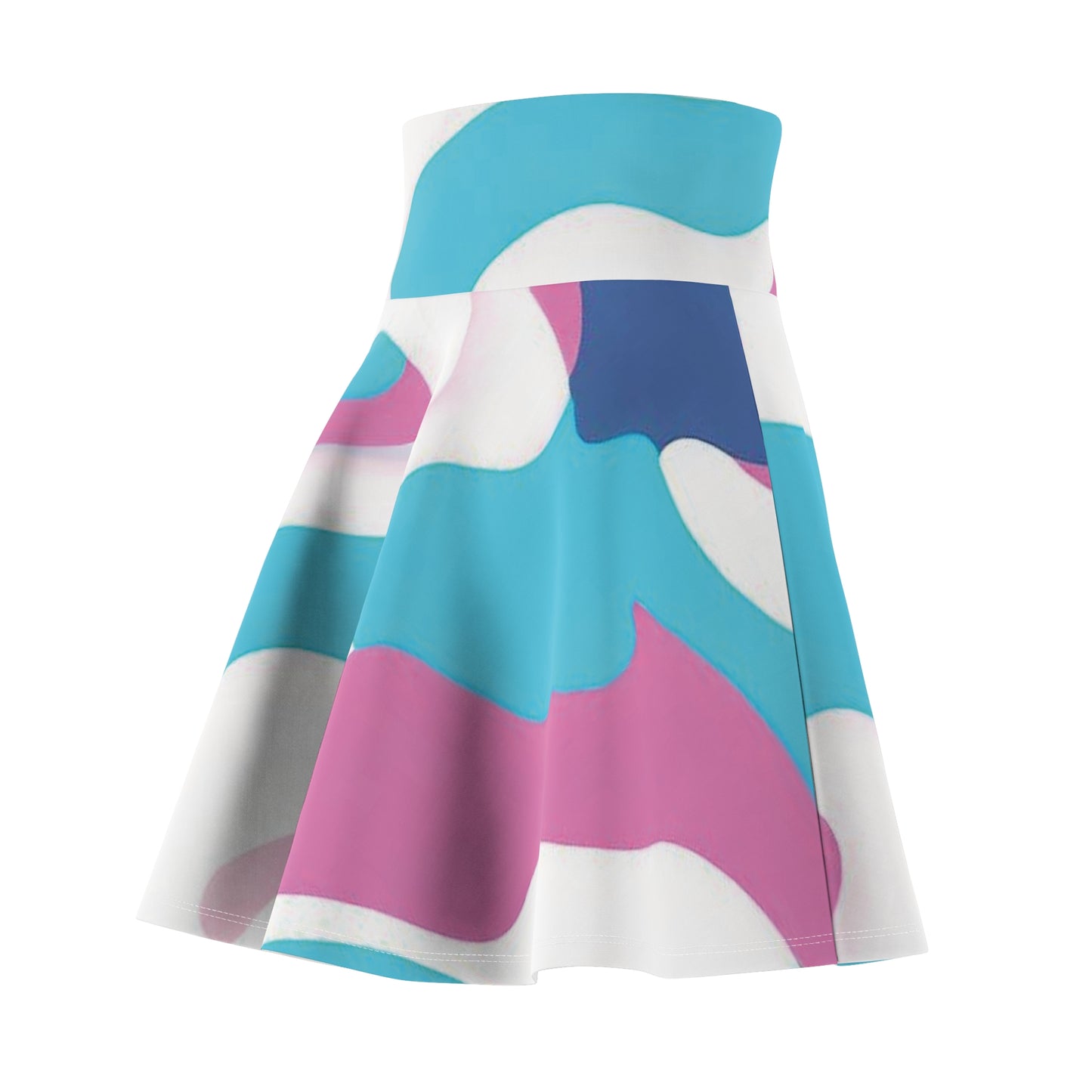 Women’s Graphic Skater Skirt – 95% Polyester / 5% Spandex – Versatile Fit – “Skirt 001”
