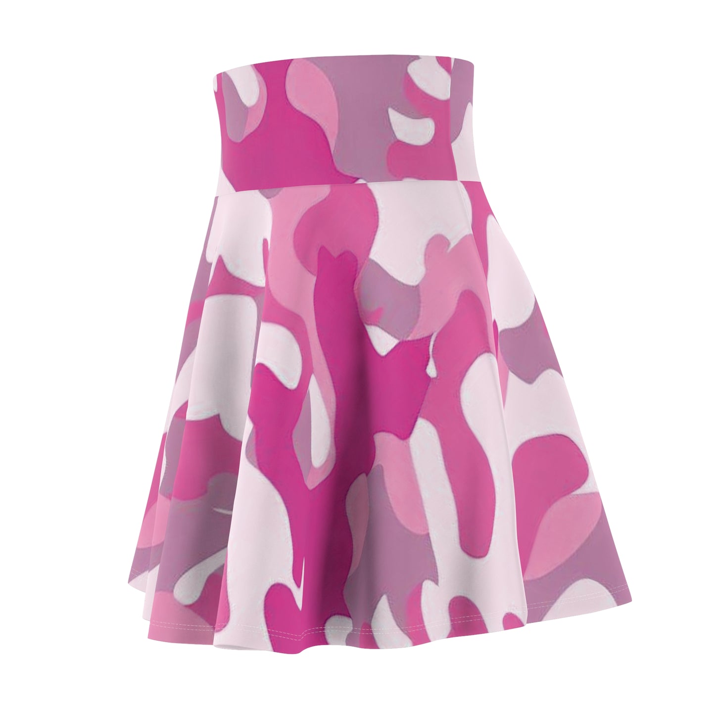 Women’s Graphic Skater Skirt – 95% Polyester / 5% Spandex – Versatile Fit – “Skirt 010”